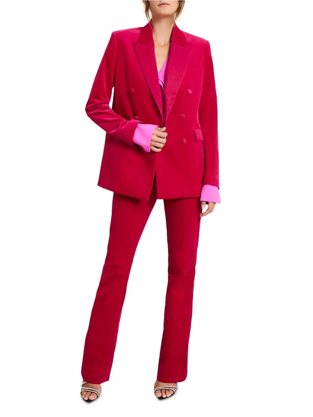 A.L.C Ford Velvet Tailored Pant